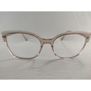 Morel France 20115K Champagne Gold Cat Eye Eyeglasses Frames 53-19-145